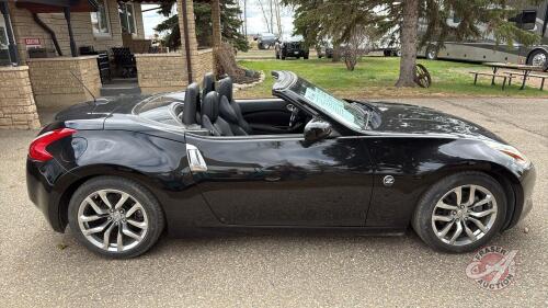 F16 2010 Nissan 370Z Coupe Convertible, 62,373 original kms, VIN# JN1AZ4FH3AM300059, **SAFETIED** May 12, 2026, OWNER: Lori Campbell, SELLER: FRASER AUCTION SERVICE LTD _______________________________*TOD, SAFETEY, & KEY*