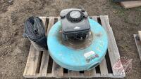 F73 6" Floating Slough Pump w/ Discharge Hose