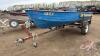 F163 14' MirroCraft Aluminum Boat, S/N 243249 (Boat), VIN# 3732296 (Trailer), OWNER: Trevor L Armstrong, SELLER: FRASER AUCTION SERVICE LTD___________________________________ *TOD + MANUAL IN OFFICE) PST# 357140-8 - 2