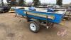 F163 14' MirroCraft Aluminum Boat, S/N 243249 (Boat), VIN# 3732296 (Trailer), OWNER: Trevor L Armstrong, SELLER: FRASER AUCTION SERVICE LTD___________________________________ *TOD + MANUAL IN OFFICE) PST# 357140-8 - 4
