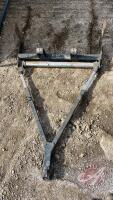 F174 Stowmaster folding hitch for towing vehicle