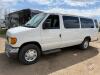 F169 2004 Ford E-350 XLT Super Duty 10 passenger van, 321,879 showing, VIN#1FBSS31LX4HA52549 , OWNER: 4722648 MANITOBA LTD, SELLER: FRASER AUCTION SERVICE LTD__________________________________*TOD* (KEYS)
