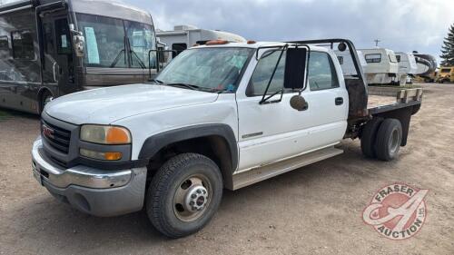 F176 2004 GMC 3500 dually truck, ODO not functional, VIN# 1GTJK33U34F125981, OWNER: Trent G Olmstead, SELLER: FRASER AUCTION SERVICE LTD__________________________________*TOD* (KEYS)