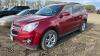 F122 2013 Chevy Equinox Lt SUV, 200,505 showing, VIN# 2GNFLEEK8D6351123, OWNER: Allan J Meadows SELLER: FRASER AUCTION SERVICE LTD__________________________________*TOD* (KEYS) - 3