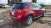 F122 2013 Chevy Equinox Lt SUV, 200,505 showing, VIN# 2GNFLEEK8D6351123, OWNER: Allan J Meadows SELLER: FRASER AUCTION SERVICE LTD__________________________________*TOD* (KEYS) - 8