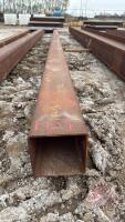 F159 6"X6"X3/16" Tube 23' Long