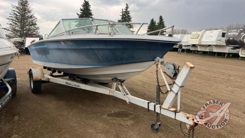 F203 19' Invader Open Bow Boat, S/N MWK452715585 (BOAT), VIN# HOMEMADE, OWNER: Donna McTavish, SELLER: FRASER AUCTION SERVICE LTD____________________________________________ , S/N MWK452715585 (BOAT) *TOD*(KEYS) PST# 357140-8