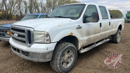 F192 2007 Ford F-350 XLT, 327,963 showing, VIN# 1FTWW31587EB37186 OWNER: Leon A Taylor, SELLER: FRASER AUCTION SERVICE LTD____________________________________**SAFETIED***TOD* (KEYS)
