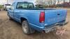 F196 1996 Chevy 1500 Silverado Regular Cab 2WD Truck, 356,514 kms showing, VIN#1G0CEC14W1TZ109696, OWNER: W J Bromley, SELLER: FRASER AUCTION SERVICE LTD________________________________*TOD* (KEYS) - 2