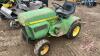 F42 John Deere 210 lawn tractor, S/N 030390 (KEY)