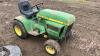 F42 John Deere 210 lawn tractor, S/N 030390 (KEY) - 2