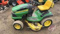F228 John Deere 145 lawn tractor (KEY)