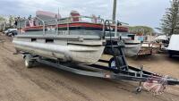 F244 20' Sun Tracker Bass Buggy pontoon boat, VIN# 4PGB929151L010972, OWNER: Gearld R Tack, SELLER: FRASER AUCTION SERVICE LTD_________________________________ *TOD* (KEY)
