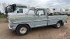 F215 1970 Ford 100 Ranger truck, ODO not readable, VIN# F10YRH17207, OWNER: Cale J Lewis, SELLER: FRASER AUCTION SERVICE LTD_________________________________________*TOD* (KEYS)