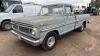 F215 1970 Ford 100 Ranger truck, ODO not readable, VIN# F10YRH17207, OWNER: Cale J Lewis, SELLER: FRASER AUCTION SERVICE LTD_________________________________________*TOD* (KEYS) - 2