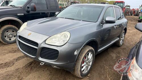 F230 2003 Porsche Cayenne Turbo SUV, 137,478 showing, VIN# WP1ZZZ9PZ3LA81866, OWNER: Gurmanjit S Mahal, SELLER: FRASER AUCTION SERVICE LTD______________________________________________*TOD* (KEY)