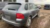 F230 2003 Porsche Cayenne Turbo SUV, 137,478 showing, VIN# WP1ZZZ9PZ3LA81866, OWNER: Gurmanjit S Mahal, SELLER: FRASER AUCTION SERVICE LTD______________________________________________*TOD* (KEY) - 3