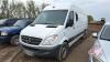 F233 2012 Mercedes 2500 Sprinter van, 623,828 showing, VIN#WD3BE8CC5C5610492 , OWNER: Clark's Poultry Inc, SELLER: FRASER AUCTION SERVICE LTD______________________________________________*TOD* (KEY)