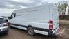 F233 2012 Mercedes 2500 Sprinter van, 623,828 showing, VIN#WD3BE8CC5C5610492 , OWNER: Clark's Poultry Inc, SELLER: FRASER AUCTION SERVICE LTD______________________________________________*TOD* (KEY) - 4