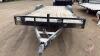 F217 2013 20&rsquo; tandem axle bump hitch utility flat deck trailer, VIN# 4ZECH2025D1037107, OWNER: Arron Bridgeman, SELLER: FRASER AUCTION SERVICE LTD______________________________________________*TOD* - 2