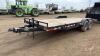 F217 2013 20&rsquo; tandem axle bump hitch utility flat deck trailer, VIN# 4ZECH2025D1037107, OWNER: Arron Bridgeman, SELLER: FRASER AUCTION SERVICE LTD______________________________________________*TOD* - 3