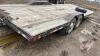 F223 1999 24' tandem axle bumper hitch utility flat deck trailer, VIN# SK401015200 , OWNER: Bradley Barlow, SELLER: FRASER AUCTION SERVICE LTD______________________________________________*TOD* - 3