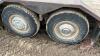F223 1999 24' tandem axle bumper hitch utility flat deck trailer, VIN# SK401015200 , OWNER: Bradley Barlow, SELLER: FRASER AUCTION SERVICE LTD______________________________________________*TOD* - 5