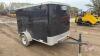 F209 2019 8' x 5' Continental cargo trailer, VIN# ,5NHURS012KN088502 OWNER: Manitoba Sheep Association Inc , SELLER: FRASER AUCTION SERVICE LTD______________________________________________*TOD* - 3