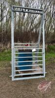 F209 4' x 8' walk thru gate frames with 43" x 36" gate (C)