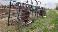 F212 NEW 10' 6 bar panel with 4' walk thru gate (A)