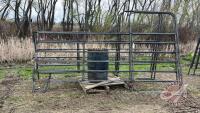 F212 NEW 12' 6 bar panel with 4' walk thru gate (B)