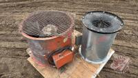 F89 Caldwell 3hp 1ph Aeration Fan + 10hp 3ph Fan