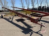 F37 10"X50' Farmking PTO Hopper Swing Auger, S/N 70091