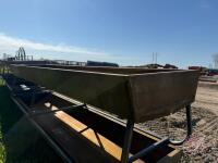F212 New 10' Metal Feed Bunk (B)
