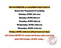 PICKUP & LOADING HOURS