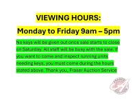 VIEWING HOURS
