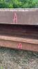 10&rsquo; metal feed trough (A) - 5