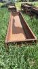 10&rsquo; metal feed trough (E) - 3