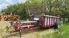Hagedorn Hydro-Spread tandem axle manure spreader, S/N 5131