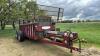 Hagedorn Hydro-Spread tandem axle manure spreader, S/N 5131 - 3
