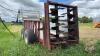 Hagedorn Hydro-Spread tandem axle manure spreader, S/N 5131 - 8