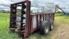 Hagedorn Hydro-Spread tandem axle manure spreader, S/N 5131 - 10