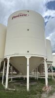 (Bin 21) Friesen FR1615 Epoxy coated hopper bin (never seen fertilizer) s/n20893W