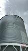 (Bin 23) Westeel bin on Westeel hopper cone (approx 4450-bus) with FieldKing 5hp 1ph fan s/n75652 - 4