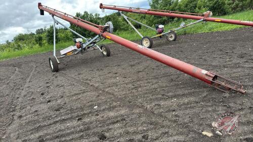 Sakundiak HD 8&ndash; 1200 auger with Honda 13 hp ES engine s/n60300