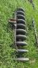 6 sections of 2 &frac12;&rdquo; Bourgault poly quick attach packers - 2