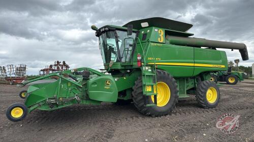 John Deere 9870 STS Bullet Rotor combine s/nS725518