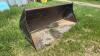 8&rsquo; Smooth edge bucket - 5