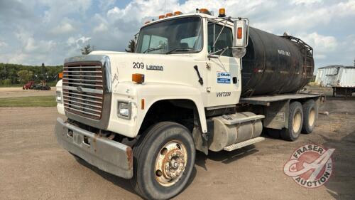 A37 1995 Ford L9000 Truck, VIN#1FDYU90X6SVA78048, TOD, OWNER: Tanner Robb, SELLER: FRASER AUCTION SERVICE LTD______________________________________*, **Key**