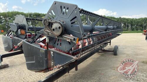 A34 25&rsquo; CaseIH 1010 Header, S/N JJC0201211